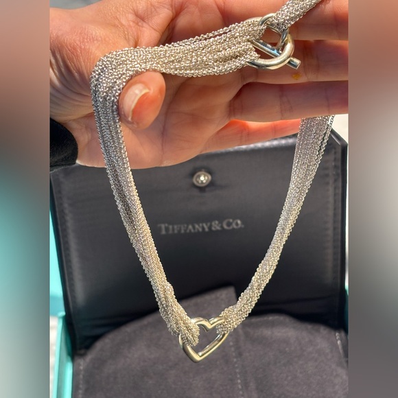 TIFFANY necklace with heart pendant - Picture 4 of 7